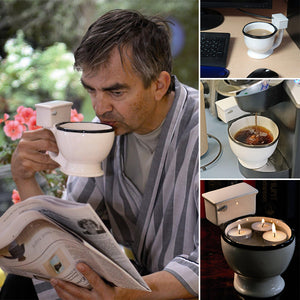 Toiletten Kaffeetasse | Lustiges Geschenk