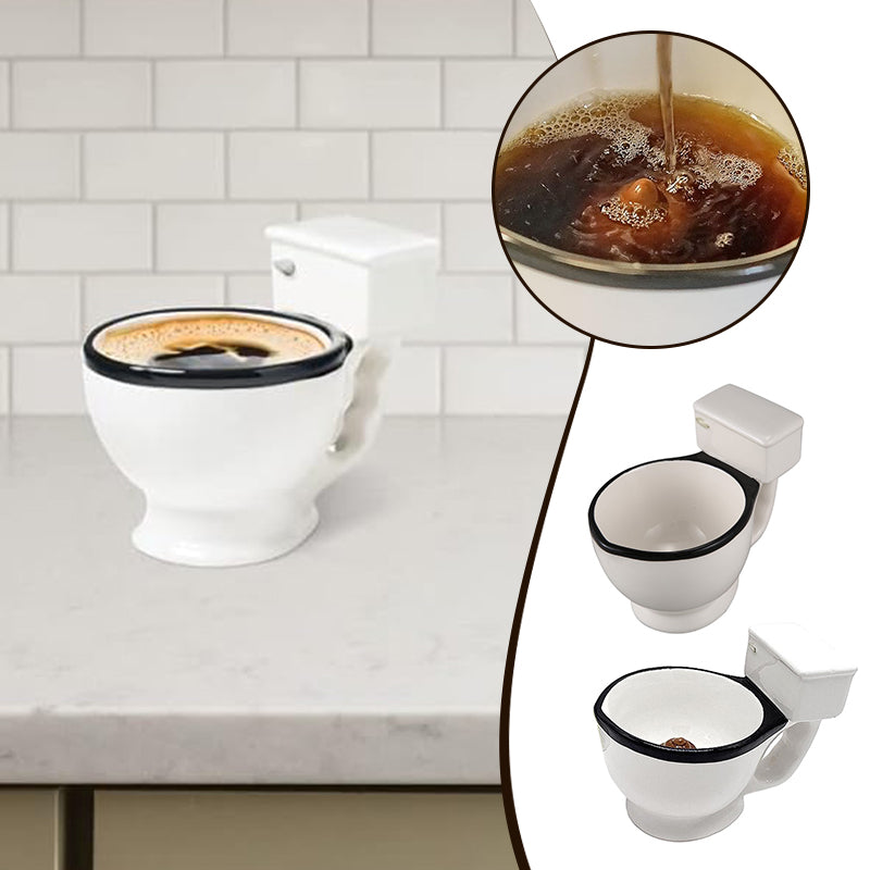 Toiletten Kaffeetasse | Lustiges Geschenk