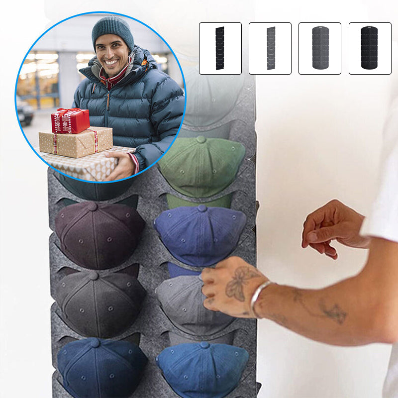 Hængende multi-pocket hat organiseringsholder