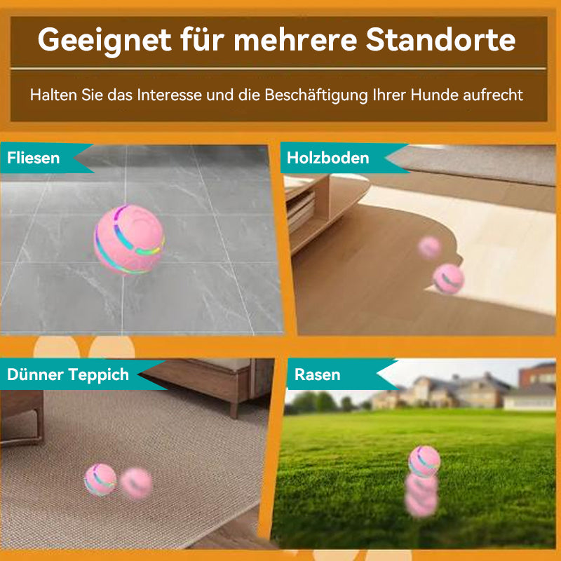 Interaktives, automatisch bewegliches Spielzeug mit LED-Blitzball
