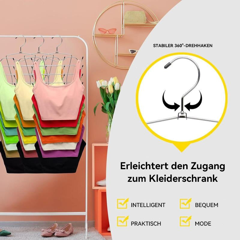 Multifunktionaler drehbarer Kleiderbügel mit 8 Lagen
