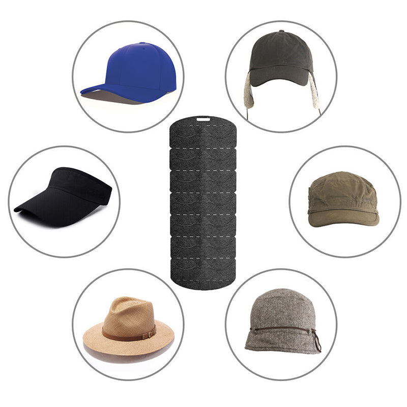 Hængende multi-pocket hat organiseringsholder