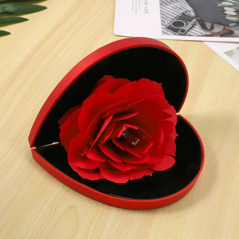 3D Liebeskästchen in Herzform - Perfektes Geschenk zum Valentinstag