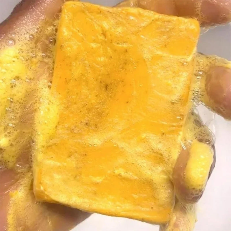 Zitronen Kurkuma Kojic Säure Seife