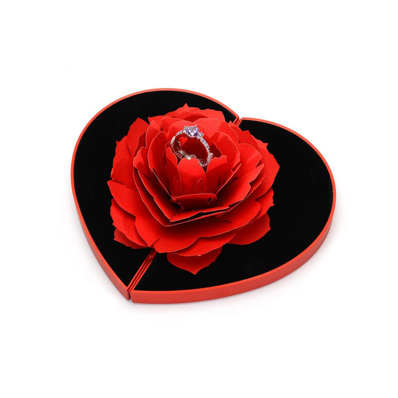 3D Liebeskästchen in Herzform - Perfektes Geschenk zum Valentinstag