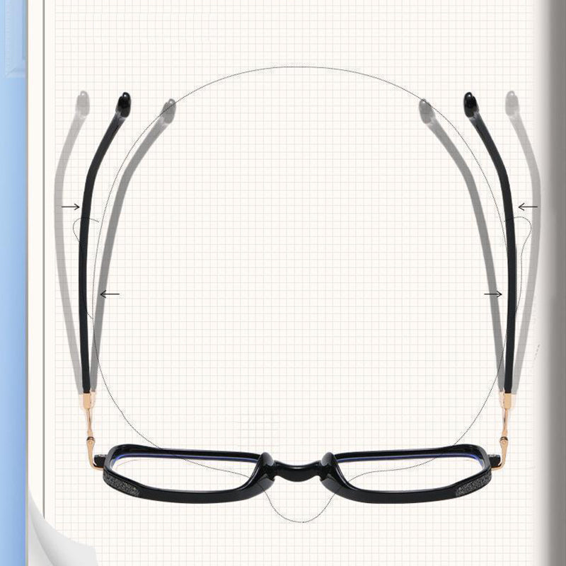 Tragbare Anti-Blaulicht-Lesebrille