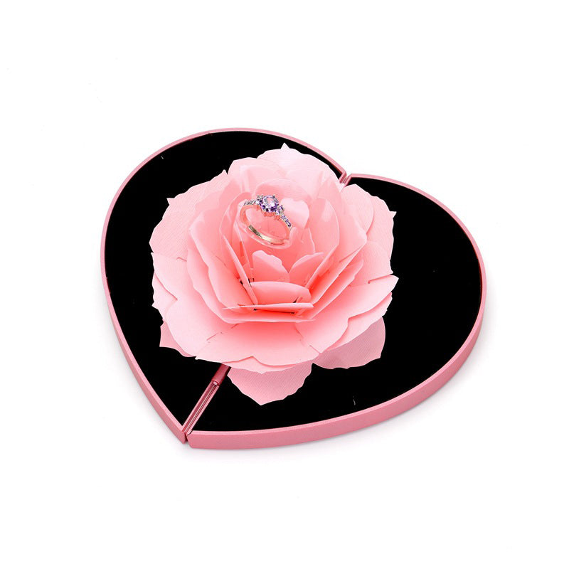 3D Liebeskästchen in Herzform - Perfektes Geschenk zum Valentinstag