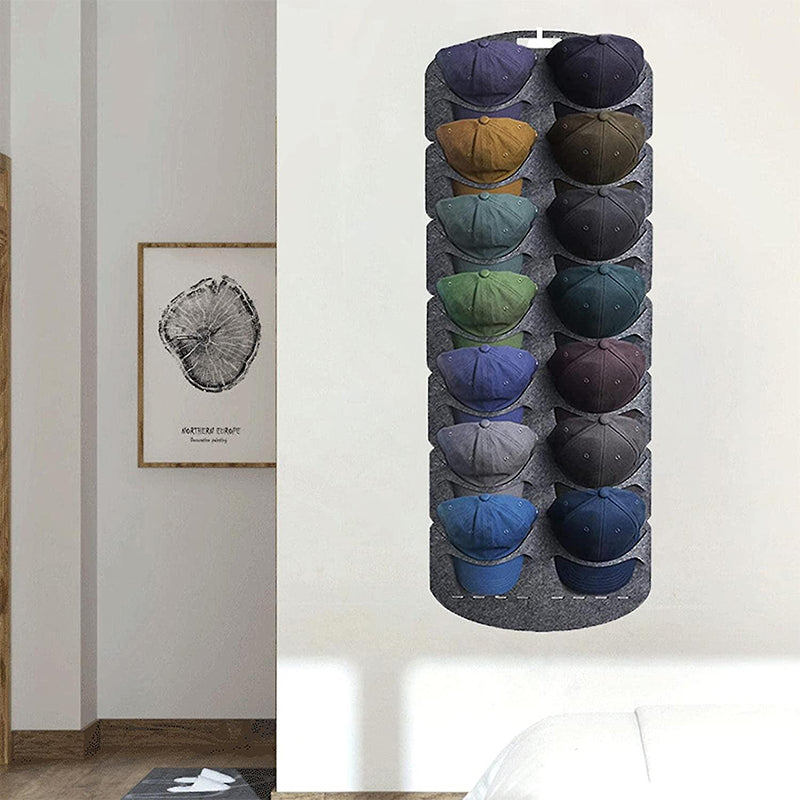 Hængende multi-pocket hat organiseringsholder