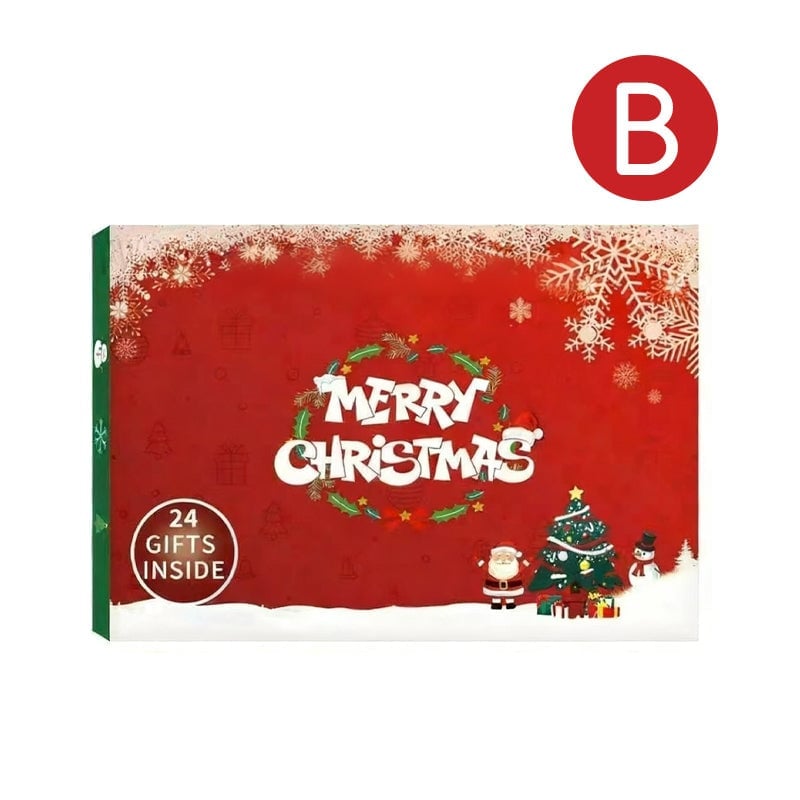 Weihnachts-Countdown-Socken-Blindbox