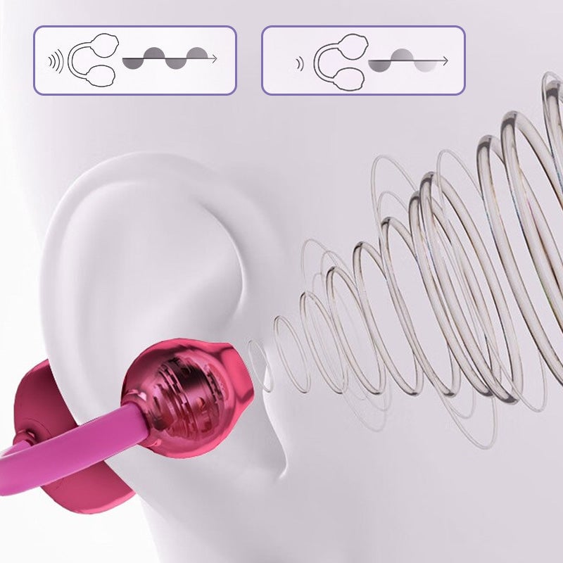 Modische kabellose Clip-On-Kopfhörer