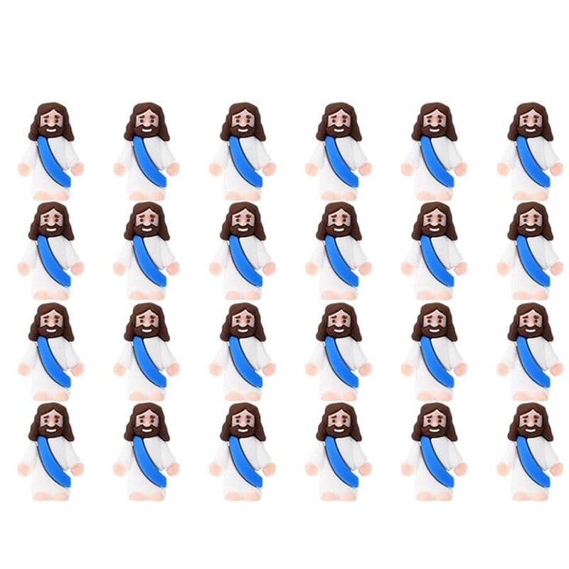 24 stk. mini-Jesus-figurer til påskepynt