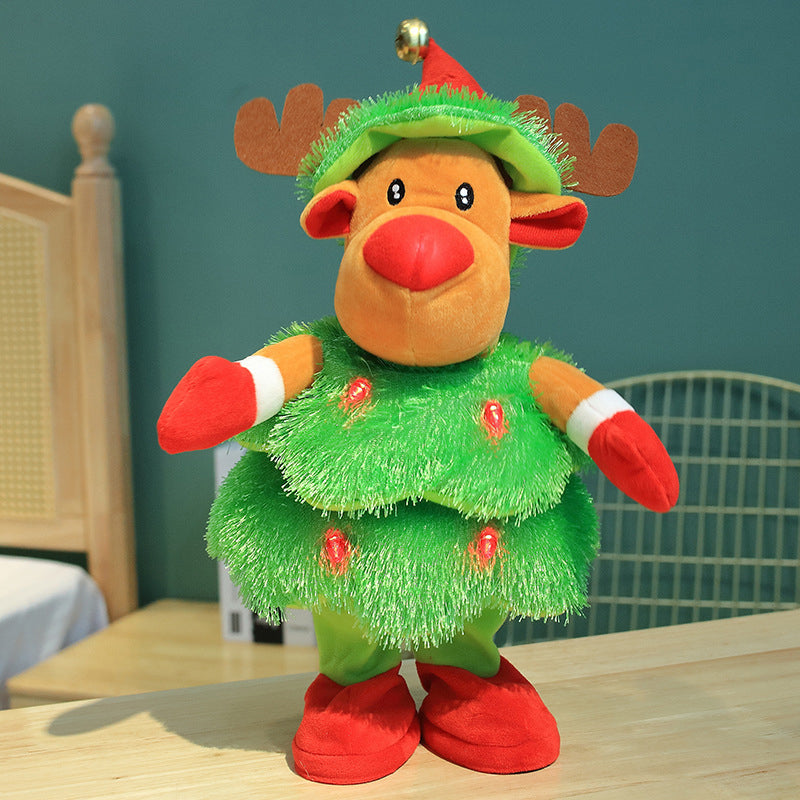 Singendes, aufnehmendes und tanzendes Weihnachtsspielzeug