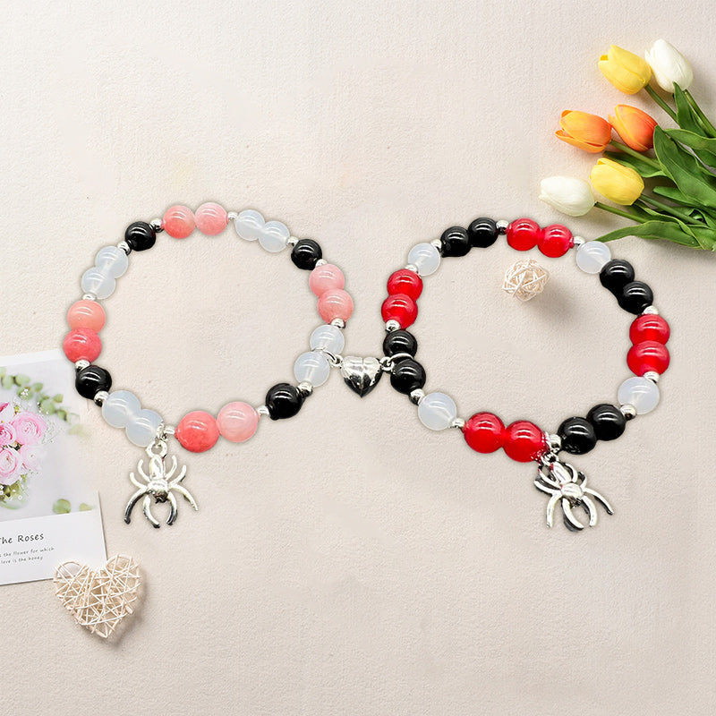 Magnetarmband mit Perlen