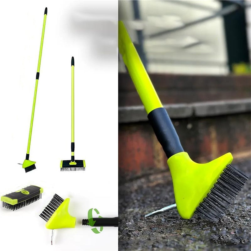 3-in-1 Vielseitiges Unkrautbürsten-Set