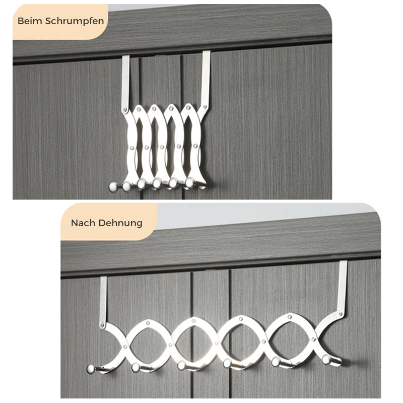 Versenkbarer Kleiderbügel aus Metall