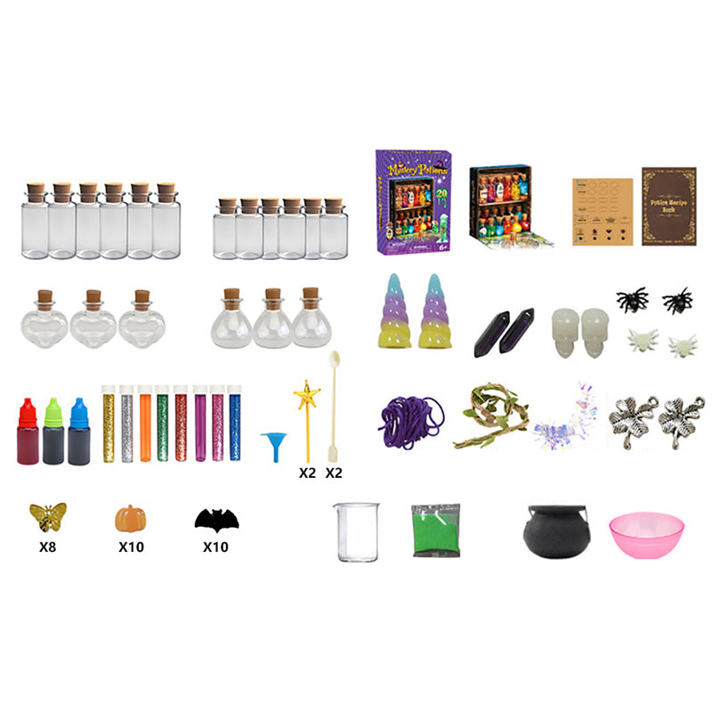 Hexen-Zaubertrank-Flaschenset