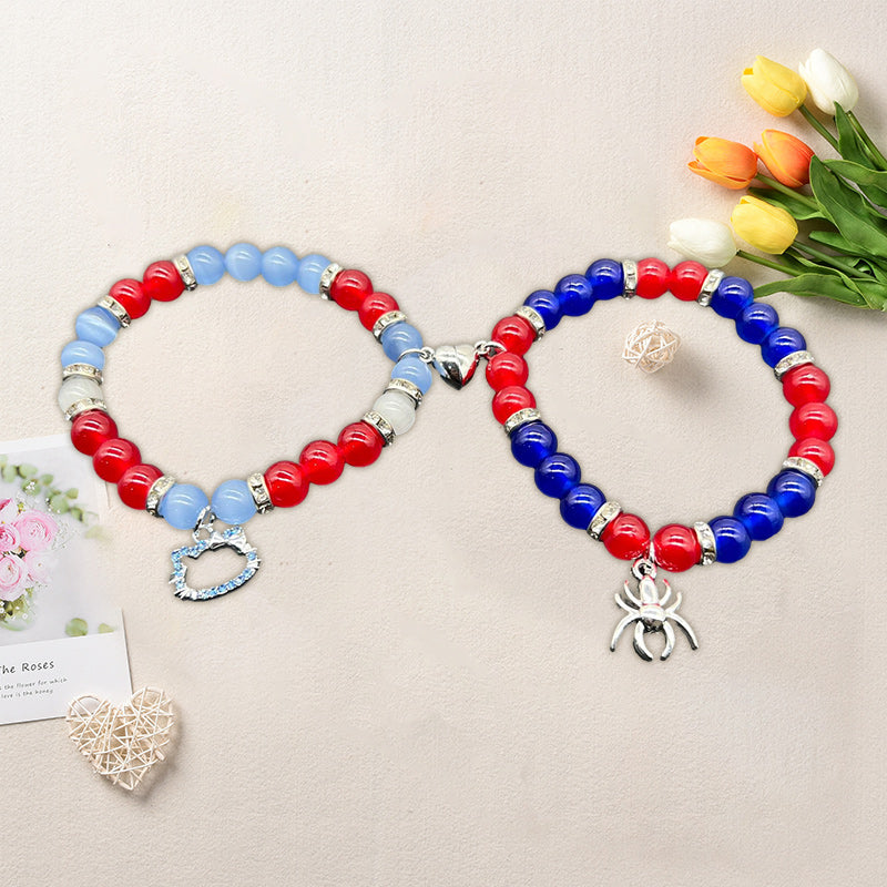 Magnetarmband mit Perlen