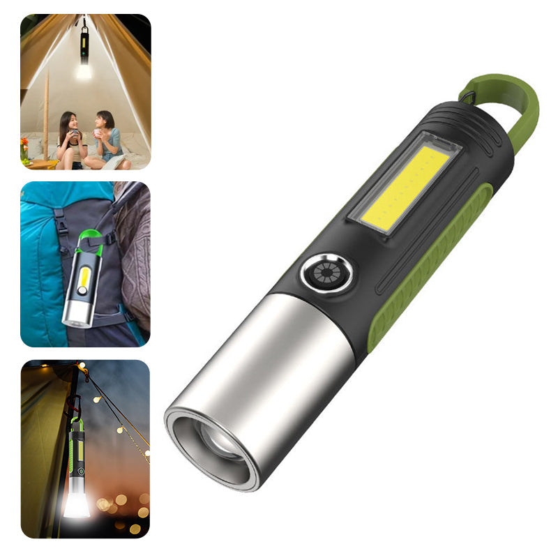 Multifunktionale Outdoor-Taschenlampe für Abenteuer