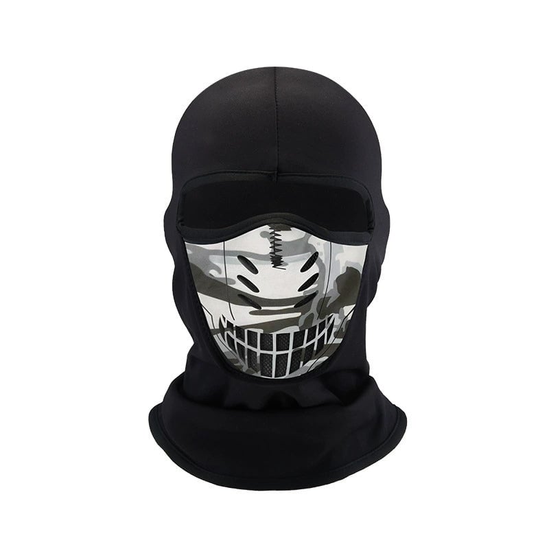 Winterfester, winddichter und wärmender Fleece-Gesichtsmaske für Radfahren und Outdoor-Sportarten