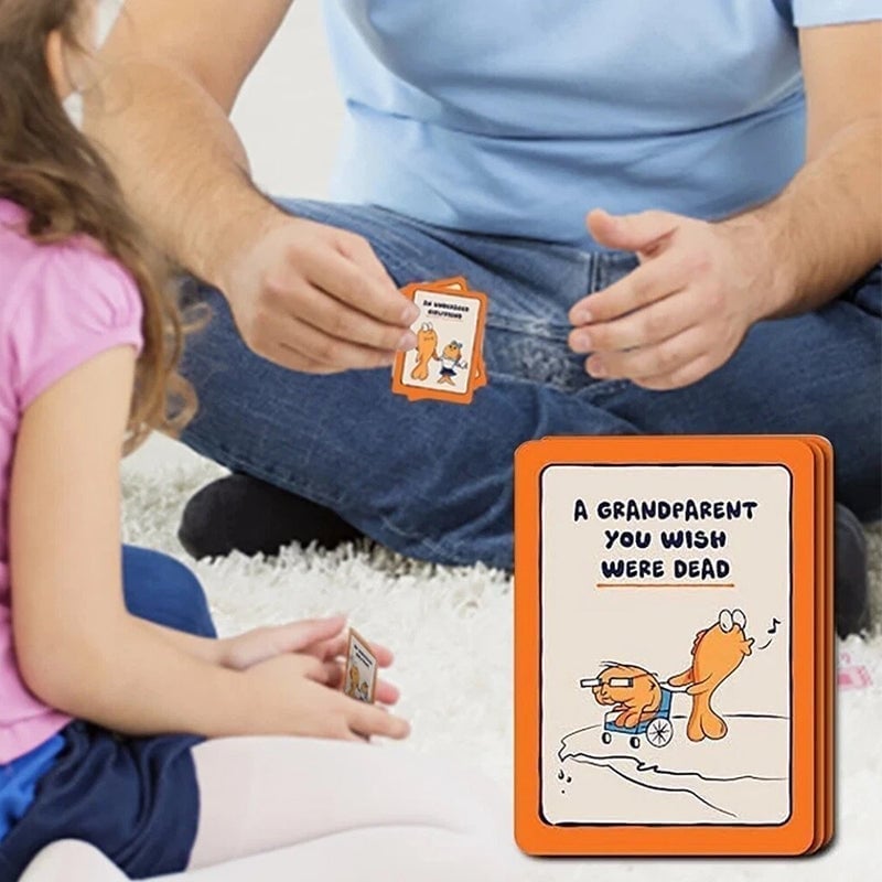 Verpiss D*** – Go Fish Party-Kartenspiel für Erwachsene (ab 18 Jahren)