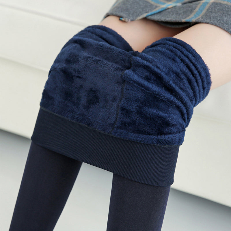 Komfort-Leggings aus Perlensamt