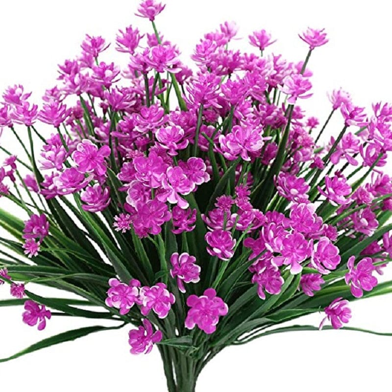 Udendørs kunstige blomster (2 bundter)