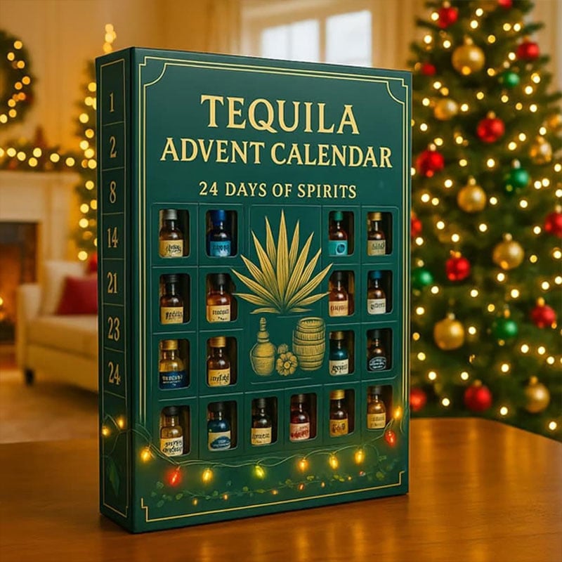 Tequila-Adventskalender-Geschenkbox