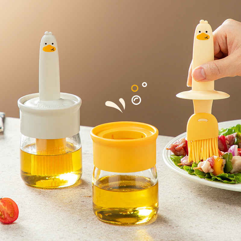 Ölspender mit Pinsel für BBQ