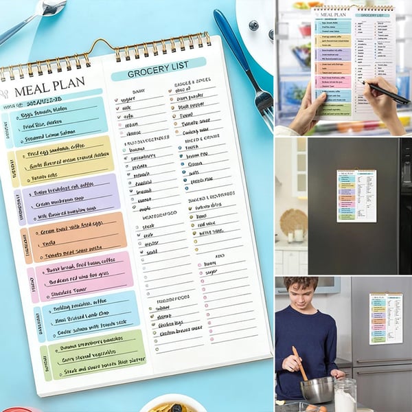 Wöchentliches Essensplanungstagebuch