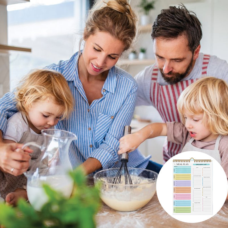 Wöchentliches Essensplanungstagebuch