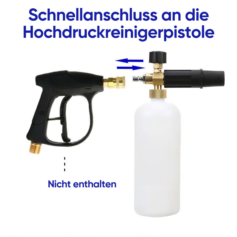 Verbessern Sie Ihr Autowascherlebnis - Doppelanschluss-Schaumkanonen-Zubehör