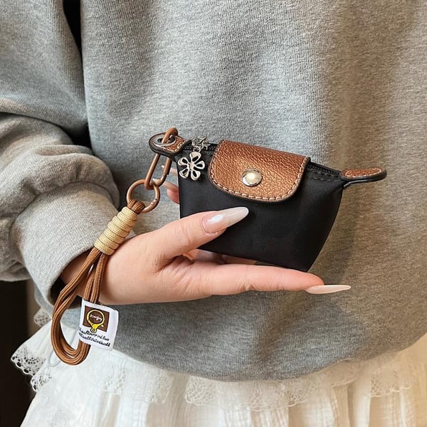 Mini Nylon Dumpling Münzbeutel