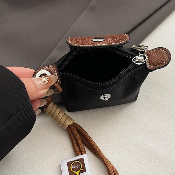 Mini Nylon Dumpling Münzbeutel