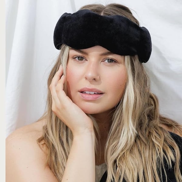 Gewichtete Schlafmaske für Tiefenentspannung