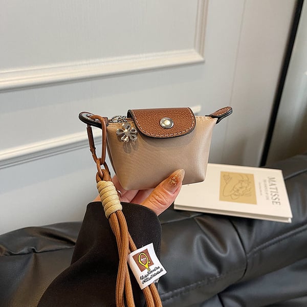 Mini Nylon Dumpling Münzbeutel