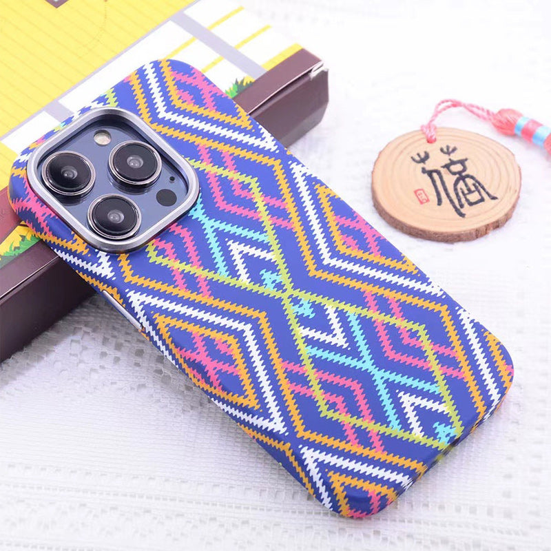 Bohemian-Stil Magnetische Handyhülle für iPhone