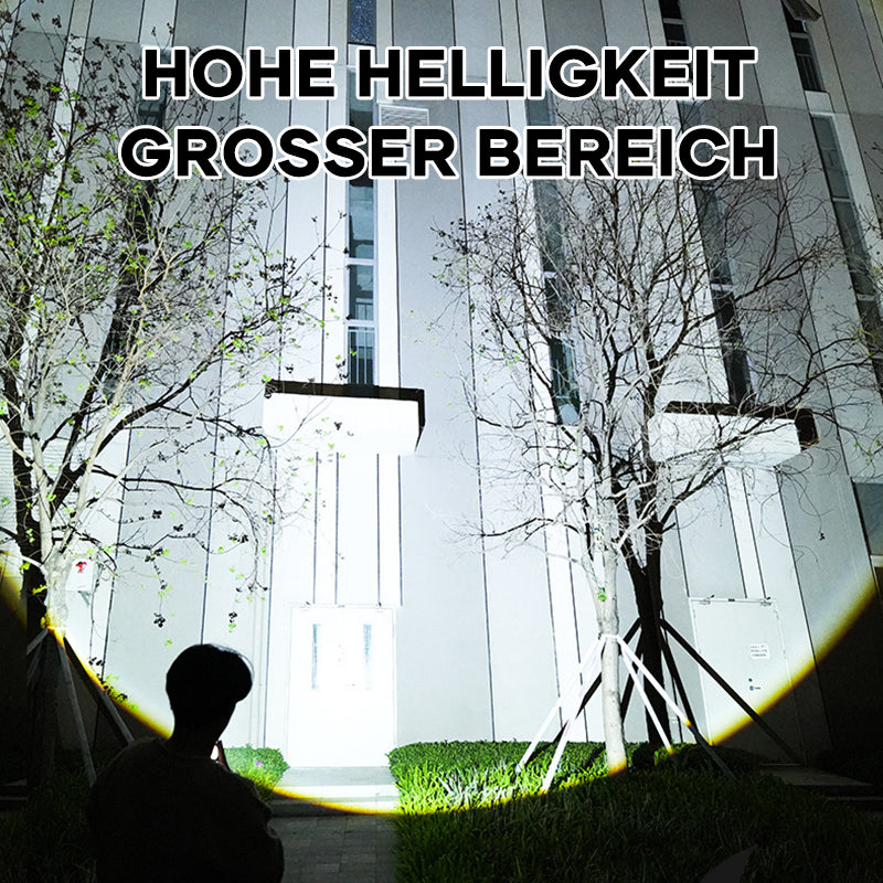 Multifunktionale Outdoor-Taschenlampe für Abenteuer