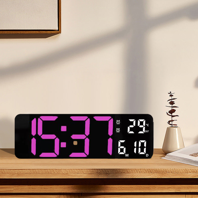 Verbesserte digitale Wanduhr mit großem Display