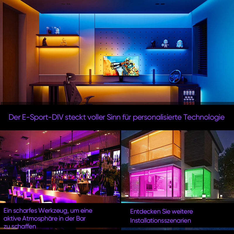 Dekorativer LED-Lichtstreifen mit mehreren Modi