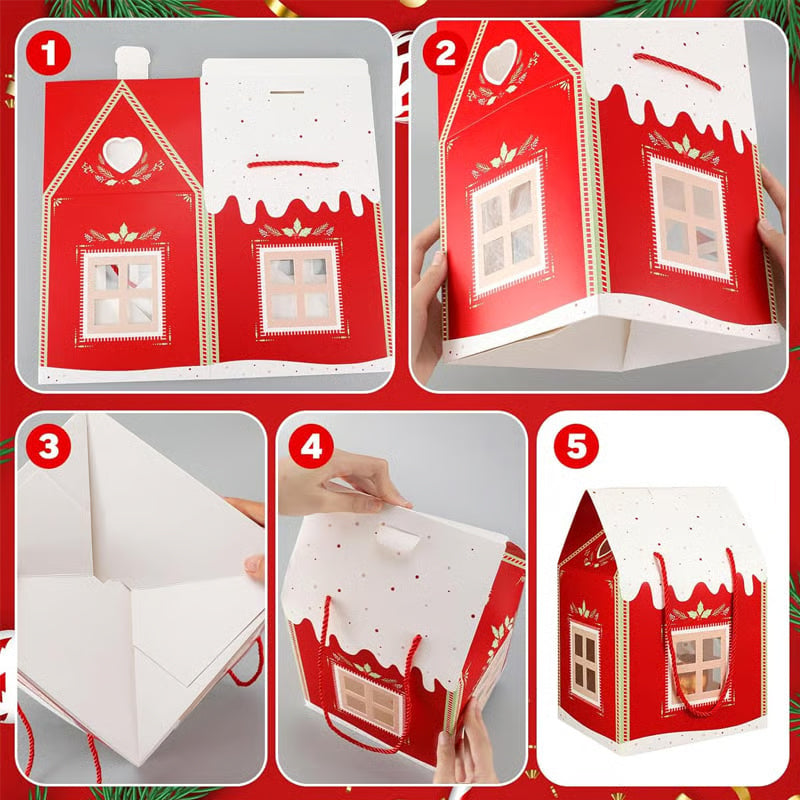 Weihnachtswunderland-Cottage-Geschenkbox