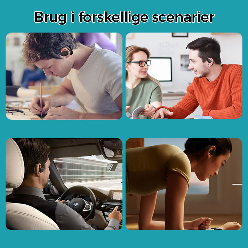 Trådløst ørehængende Bluetooth-headset