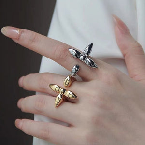 Vierblattklee Ring