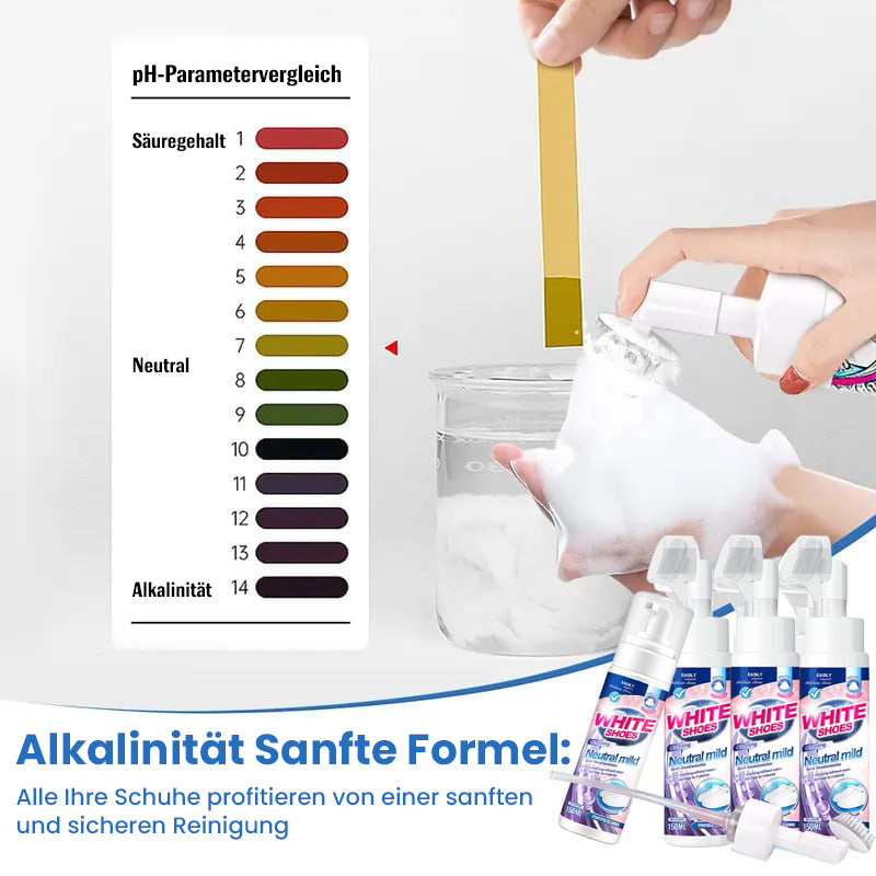 🤍Schaum No-Rinse Reiniger — Hellt & Weißt Schuhe sofort auf