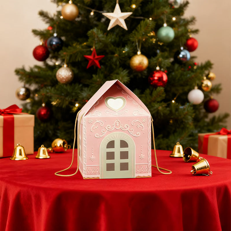 Weihnachtswunderland-Cottage-Geschenkbox