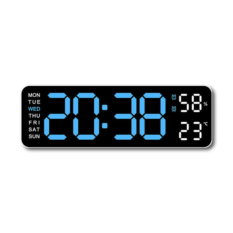 Verbesserte digitale Wanduhr mit großem Display