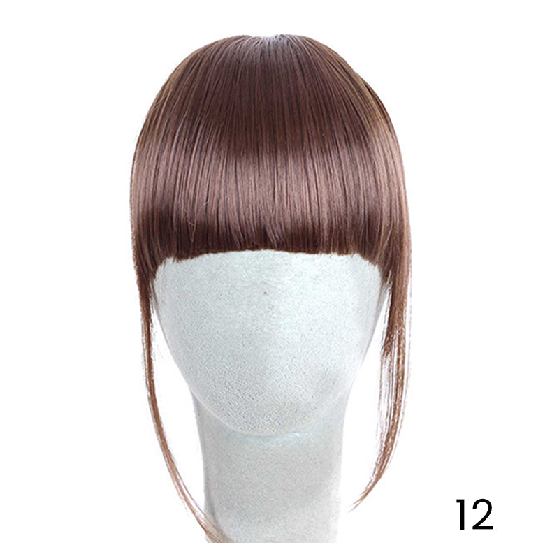 Sømløs 3D Clip-In Bangs hårforlængelse