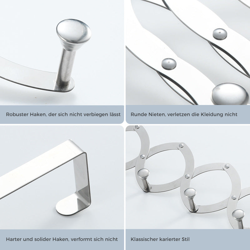 Versenkbarer Kleiderbügel aus Metall