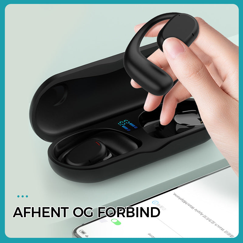Trådløst ørehængende Bluetooth-headset