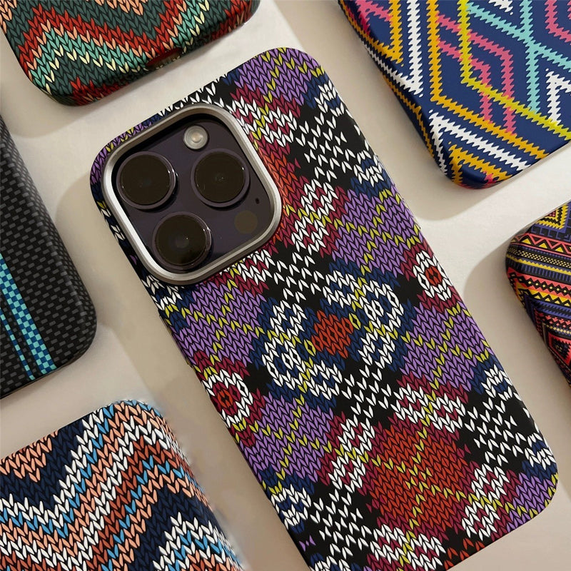 Bohemian-Stil Magnetische Handyhülle für iPhone