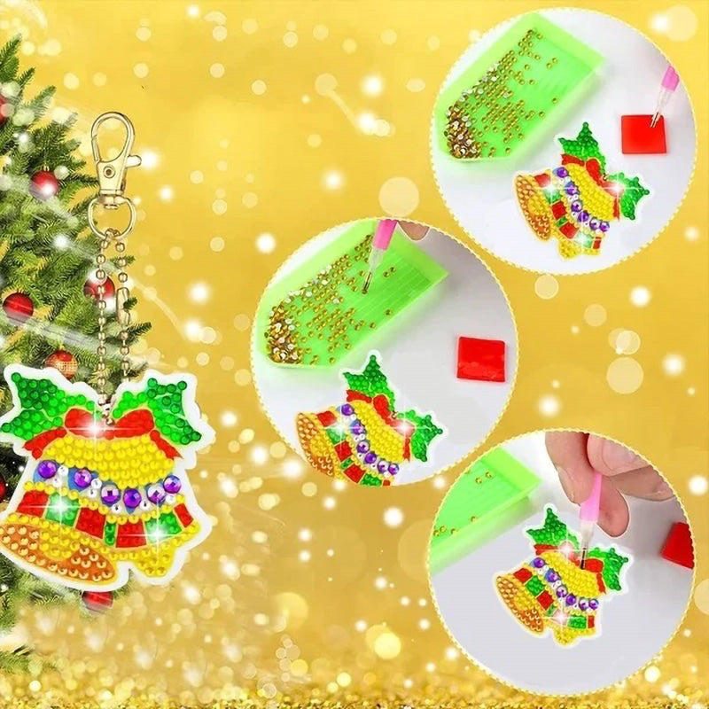 Weihnachts-Malaufkleber-Set